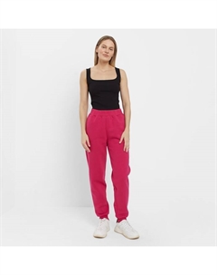 Брюки с начёсом женские, фуксия, размер 52 Radi