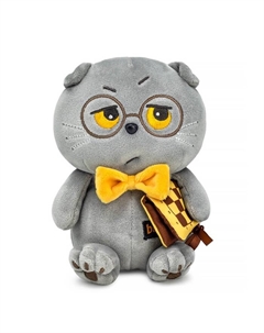 Мягкая игрушка «Кот Басик. Гроссмейстер», 16 см Басик и ко