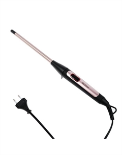 Плойка KELLI KL-1245, 40 Вт, керамическое покрытие, d=13 мм, чёрно-розовая Kelli