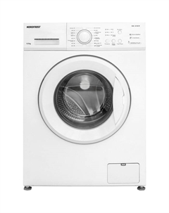 Стиральная машина NORDFROST WM 6100 W, класс А++, 1000 об/мин, до 6 кг, белая Nordfrost