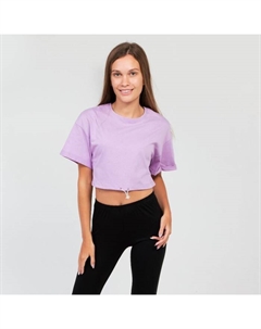 Футболка женская, сиреневая, размер 46 Трикотажница
