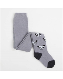 Колготки детские махровые, цвет серый, рост 80-86 Орловская трикотажная фабрика