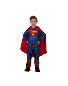 Карнавальный костюм «Супермен» без мускулов Warner Brothers, р. 28, рост 110 см Батик