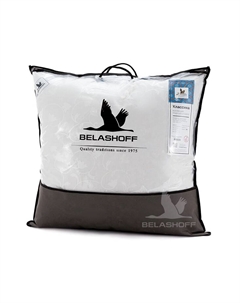 Подушка высокая Классика, МИКС, размер 68×68 пух 50%, перо 50%, тик Belashoff