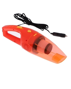 Пылесос автомобильный, 5 насадок, 140 Вт, 12 В, оранжевый Cartage