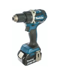 Дрель-шуруповерт DDF484RME, 18 В, 2×4 Ач, Li-ion, 500/2000 об/мин, 54/30 Нм Makita