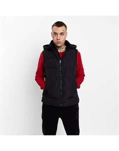 Жилет утепленный мужской, цвет чёрный, размер 48 White cotton