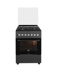 Плита NORDFROST GG 6064 Gd, газовая, 4 конфорки, 63 л, газовая духовка, серая Nordfrost