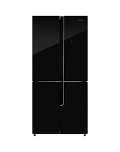 Холодильник NORDFROST RFQ 510 NFGB, многокамерный, класс А+, 470 л, No Frost, чёрный Nordfrost