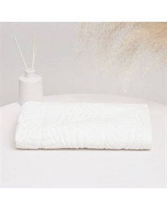 Полотенце махровое «Пальма», цвет белый, 50х80 см, хлопок, 450г/м Nefertiti