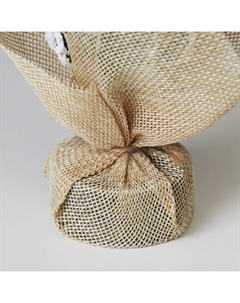 Искусственная ёлка настольная «. Заснеженная с ягодами» в мешочке, 25 см, ветки литые отгибаются Зимнее волшебство