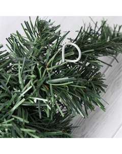 Искусственная ёлка настенная «. Звёзды шишки», 45 см, золото, ПВХ ветки отгибаются Зимнее волшебство