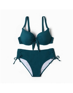 Купальник раздельный женский, цвет зелёный, размер 60 Passion