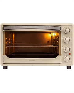 Мини-печь NORDFROST RC 350 Y, 1600 Вт, 35 л, 100-250°С, гриль, конвекция, бежевая Nordfrost
