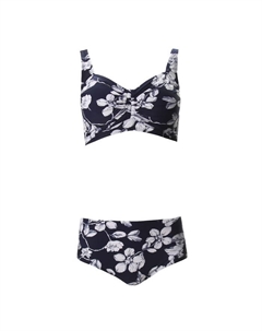 Купальник женский раздельный, цвет синий/белый, размер 52 Sikerllen