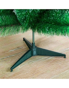 Искусственная ёлка настольная «. Кедр с серебром», 90 см, d иголок 10 см, d нижнего яруса 58 см, 57 веток отгибаются Зимнее волшебство