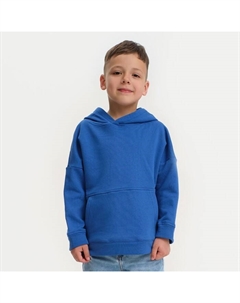 Худи для мальчика Basic line, размер 34 (122-128 см), синее Kaftan