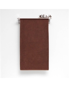 Полотенце махровое, 70×130 см, хлопок 100%, коричневое Текстиль центр