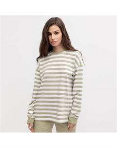 Свитшот женский, цвет белый/оливковый, размер 44 Mark formelle