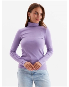Водолазка женская : Basic line, размер 42, лиловая Minaku