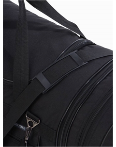 Сумка дорожная на молнии, с увеличением, 4 наружных кармана, длинный ремень, цвет чёрный Sarabella