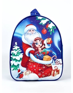 Рюкзак детский новогодний «Подарки» лошадь, 33×25 см Nazamok kids