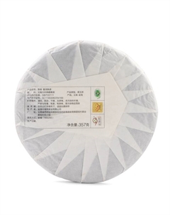 Чай чёрный китайский листовой «Шу Пуэр Чэнсян», Мэнхай, 2019 г, блин, 357 г Джекичай