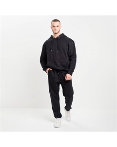 Костюм мужской (толстовка/брюки), цвет чёрный, размер 48(L) Chic&charisma