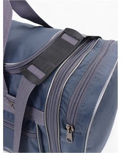 Сумка дорожная на молнии, с увеличением, 5 наружных карманов, цвет серый Lucky mark