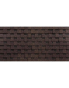 Черепица шинглас Фазенда коричневый 2,6м2/уп Технониколь