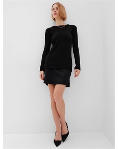 Джемпер женский : Knitwear collection, чёрный, размер 42 Minaku