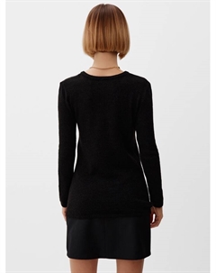 Джемпер женский : Knitwear collection, чёрный, размер 46 Minaku