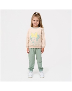 Комплект для девочки (Свитшот, брюки) «Минни Маус», 122 см Disney