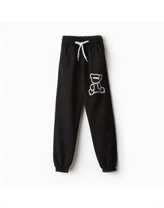 Брюки для девочки, цвет чёрный, рост 176 см Bebus