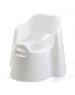 Горшок детский Little King, съёмная чаша, цвет белый Idiland