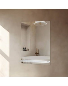Зеркало с фацетом и полочкой 60×80 см Evoform