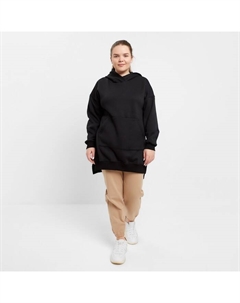 Худи женское НАЧЁС, цвет чёрный, размер 50 Руся