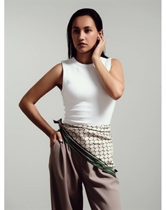 Платок женский 70*70 см, зеленый Minaku