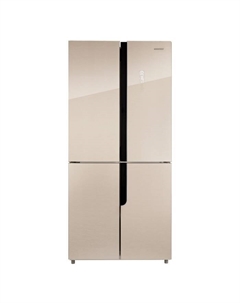 Холодильник NORDFROST RFQ 510 NFGY, двухкамерный, класс А+, 470 л, No Frost, бежевый Nordfrost