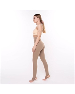 Легинсы спортивные женские, кофе, размер 44 (S) Mark formelle