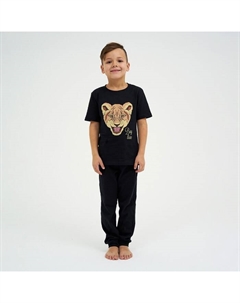 Пижама детская для мальчика Lion, размер 34 (122-128 см) Kaftan