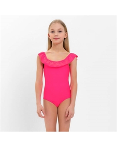 Купальник слитный детский цвет розовый, рост 110-116 Minaku