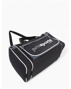 Сумка спортивная «» на молнии, 3 кармана, длинный ремень, чёрная/серая Sarabella