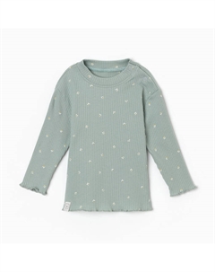 Футболка с длинным рукавом Olives, рост 74-80 см, оливковая Крошка я