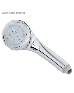 Душевая лейка Accoona А330, 3 режима, корпус пластик, цвет хром