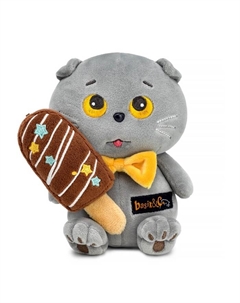 Мягкая игрушка «Кот Басик.Эскимо», 16 см Басик и ко
