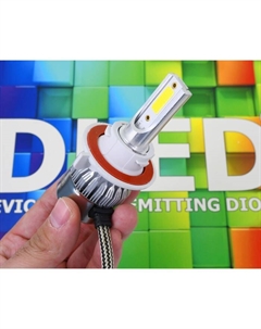 Светодиодная лампа H13, P26.4T, C6 Original, 12V, 6500K, в наборе 2 шт. Dled