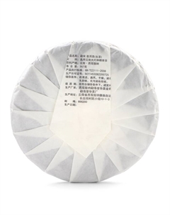 Чай зелёный китайский «Шен Пуэр Мэнсун», Мэнхай, 2022 г, блин, 357 г Джекичай