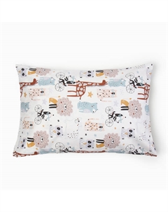 Наволочка «Зоопарк», 50×70 см, сатин, хлопок 100% Lovelife