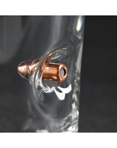 Стакан для виски непробиваемый «Работайте братья», с пулей, 250 мл Сима-ленд